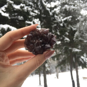 Amethyst Peace Rock Gem Cluster - Image 2