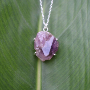 Amethyst Big Gem Necklace - Image 4