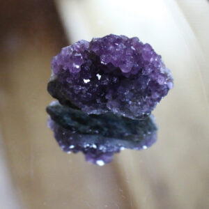 Amethyst Peace Rock Palm Cluster - Image 3