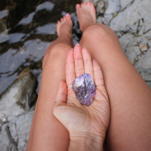 Amethyst Peace Rock Crystal - Image 2